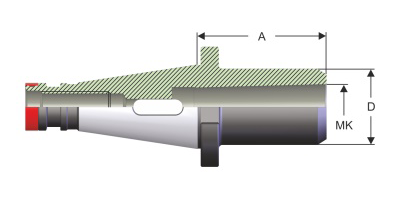 ISO 50 KAMALI MORS ADAPTÖRÜ